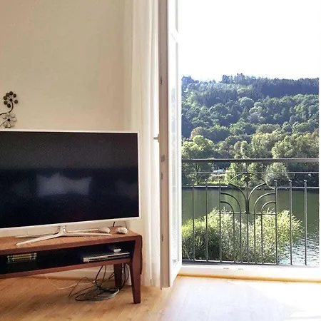 Inselblick Zell Mosel